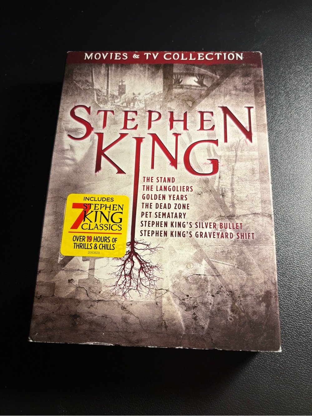 Steven King Collection of 7 Classic Movies DVD SET Stand, Pet Sematary Etc